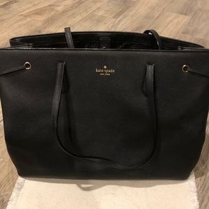 Kate spade Ari Laurel Way Saffiano Black  tote